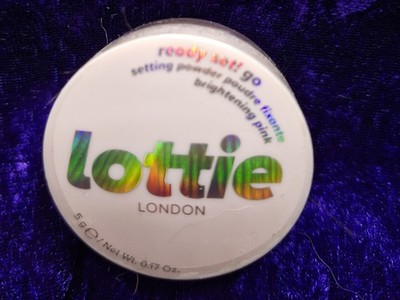 Lottie London Ready Set! Go - Setting Powder BRIGHTENING Pink MINI 5g VERSIEGELT NEU