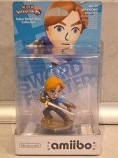 Figur Amiibo Super Smash Bros Mii Schwertkämpfer Neu Wii U Switch Nr. 49