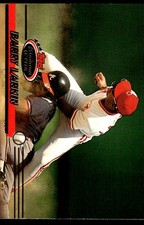 Barry Larkin 1993 Stadium Club #415 Reds MLB READ FREE SHIPPING AutographDen