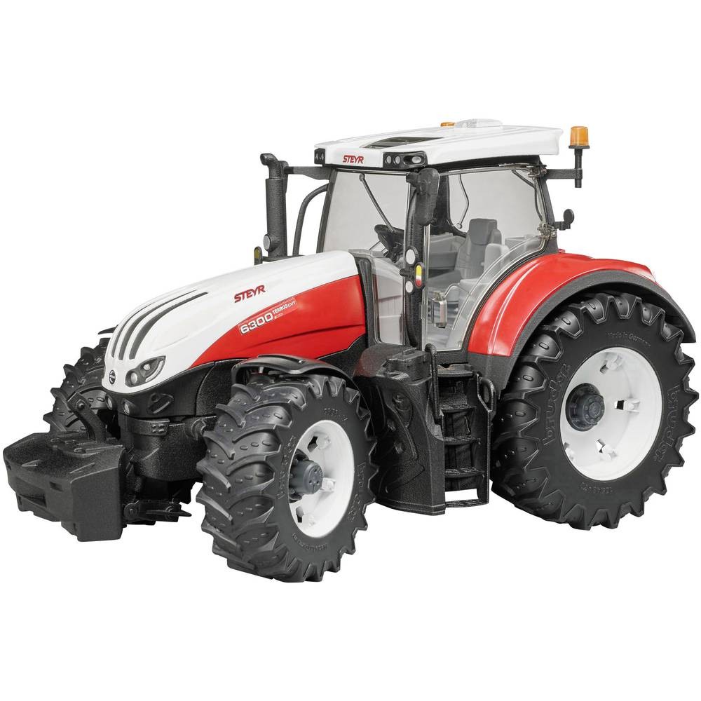 Tracteur miniature Steyr 6300 Bruder 3180 jouet enfant avec volant amovible et capot