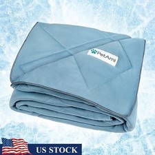 Cooling Dog Cat Blanket Reversible Soft Pet Throw Protector Couch Sofa Bed New