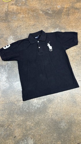 BLACK BIG PONY POLO
