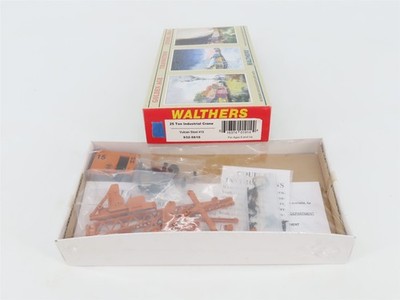 HO Scale Walthers Kit 932-5610 Vulcan Steel 25 Ton Industrial Crane #15 - Sealed