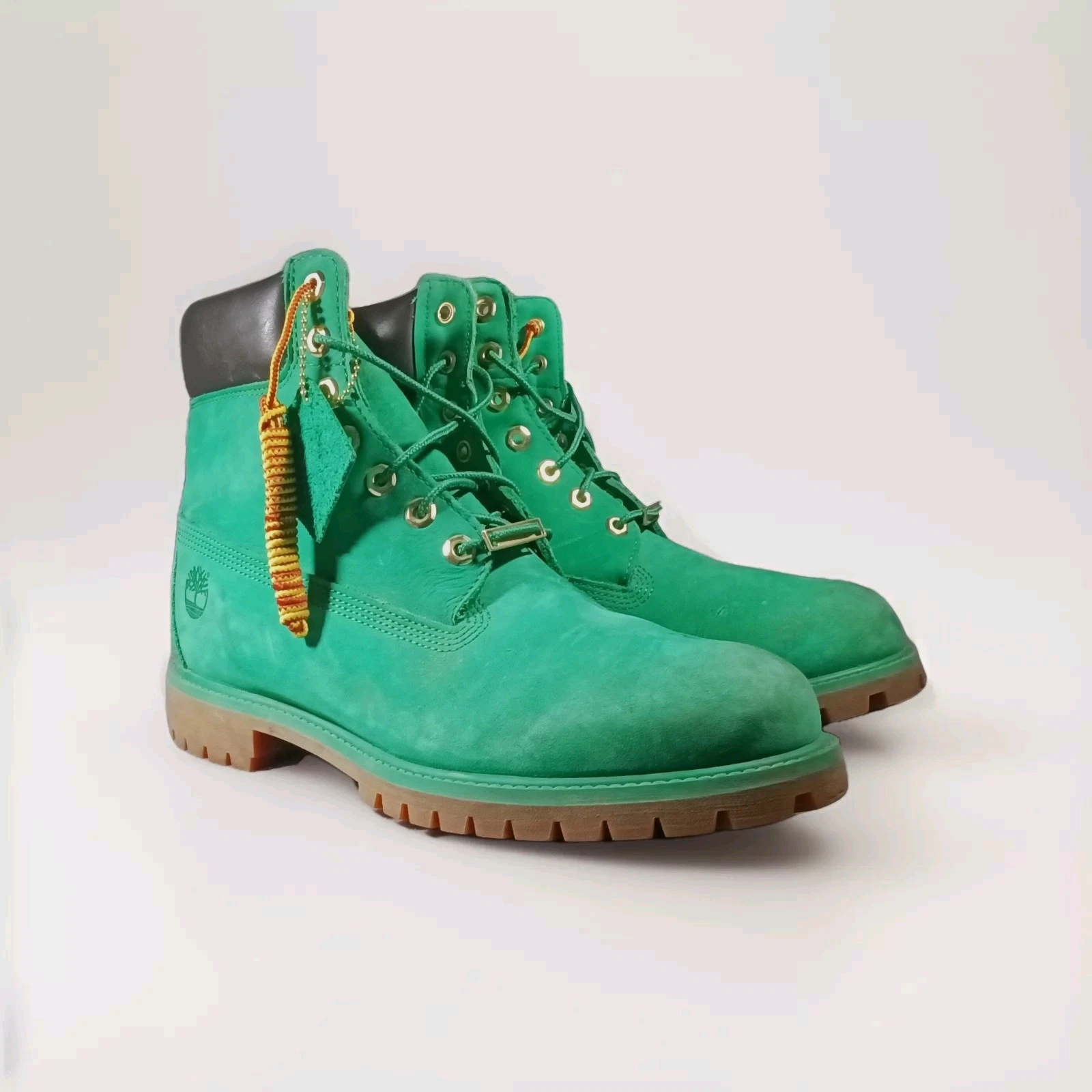 Timberland Winter Green Limited Edition Waterproof 6 Inch Boots Size 11.5M A1IPD
