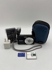 Sony Cyber-Shot DSC-W180 10.1MP Digital Camera Black w/3x Zoom Bundle
