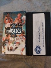 WNBA Washington Mystics PROMO VHS VIDEO TAPE Basketball Team RARE Promotional WM