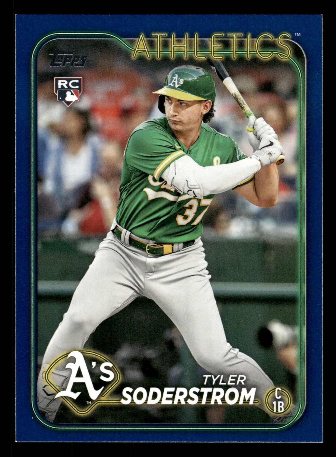 Tyler Soderstrom Oakland Athletics 2024 Topps Royal Blue #244
