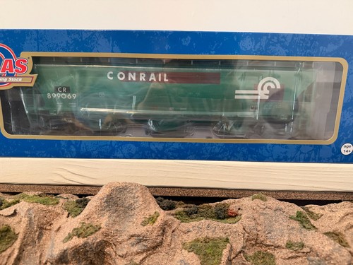 Coche tolva cubierta verde Atlas O 3002949-1S Conrail nuevo en caja | Condition: New