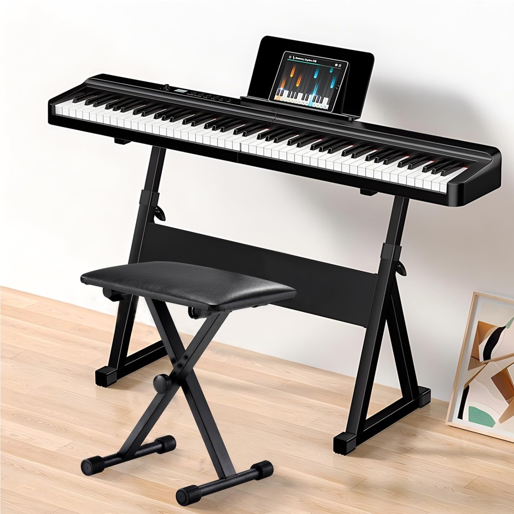 Panca per pianoforte regolabile DHL foto 4