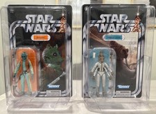 Star Wars Vintage Collection Haslab Cantina Greedo & Nabrun Leids MINT STARCASE