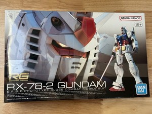 Image of Bandai Hobby Mobile Suit Gundam RG 1.0 RX-78-2 Gundam 1:144 Scale Model Kit