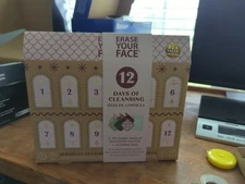 New Reusable Makeup removing cloths 12 Days Of Cleansing Holiday Advent Calendar