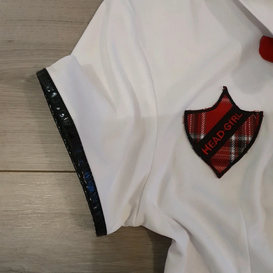Vintage Ann Summers Head Girl Schoolgirl Fantasy Dress Up Outfit Size 12 — 第 4/4 张图片