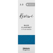 D'Addario Woodwinds Reserve, Bass Clarinet Reeds Box of 5 3