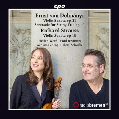 ERNO DOHNANYI: VIOLINSONATE/OP. 21/SERENADE FÜR STREICHTRIO/OP. 10/RICHARD