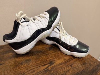 Jordan Air Jordan 11 Retro Low Emerald White/Black Men's Sneakers 528895-145