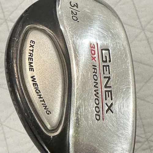 Nickent Genex 3DX Ironwood 20° 3 Wood Uniflex Steel Shaft 39.5” RH - Picture 7 of 20