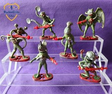 ALIEN MUTANTS set vintage Britains SPACE Plastic soldier 1981 ENGLAND Stargard