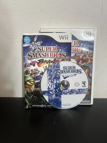 New ListingWii Super Smash Bros. Brawl Nintendo 2008 Complete Tested Working CIB