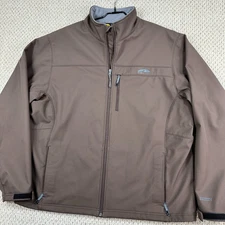GoLite Trinty Bonded Jacket Mens 2XL Brown Soft Shell Coat 3 Layer Contstruction