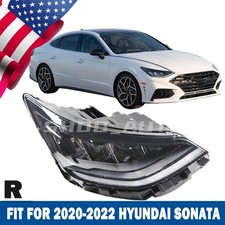 For 2020- 2022 2023 Hyundai Sonata Led Headlight Assembly Right Passenger Drl