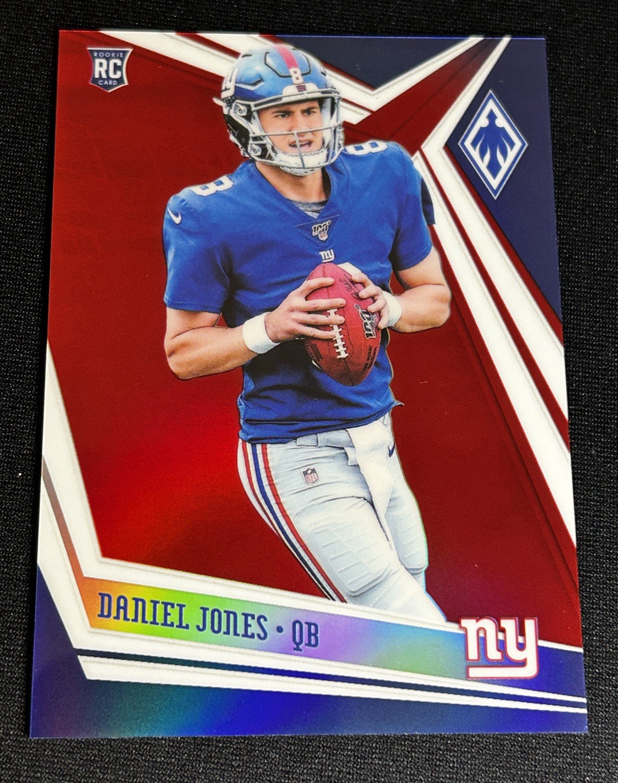 2019 Phoenix Daniel Jones Red Prizm RC Rookie 280/299 #2 Colts Giants
