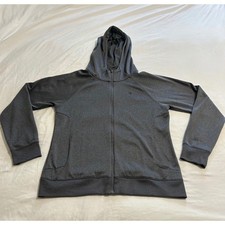 Under Armour Storm Full Zip Hoodie Womens XL Gray Heathered Fleece Jacket