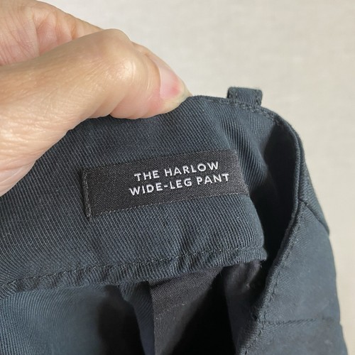 Madewell The Harlow Wide Leg Pants Womens 8 black Drapey Twill NT482 NWT - Picture 9 of 9