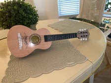 HAPPY TUNE 6 STRING ACOUSTIC WOOD METAL GUITAR FOR KIDS 23" LONG