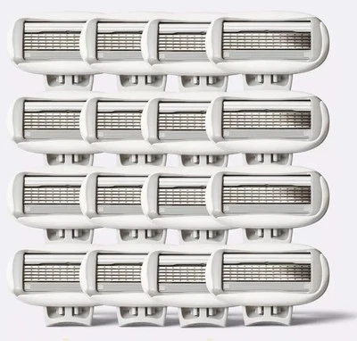 ORIGINAL FLAMINGO WOMEN'S RAZOR 5-BLADE REFILLS - RAZORS FOR WOMENS (PACK OF-16)