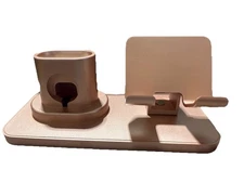 3In1 Charging Station Dock For Apple Watch, Air Pods, & iPhone-PINK
