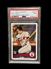 MIKE TROUT ANGELS ROY MVP 2018 TOPPS ARCHIVES ROOKIE HISTORY PURPLE # /150 PSA 9