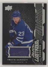 2018-19 SPx UD Black Lustrous Rookies Jerseys Travis Dermott #LR-TD 1r5