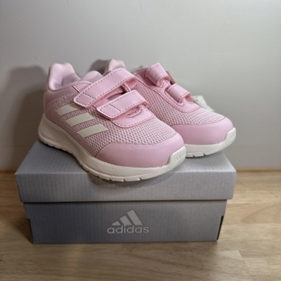 Adidas Tensaur Run Sz 6K Baby Easy On/Off Sneakers Pink Shoes Comfy lightweight