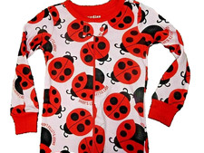C5 !WOW! NWT 9-12M The Children's Place DADDY'S LADYBUG Sleeper Pajamas