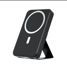 Magnetic Wireless Charger Stand Fast Charging Pad Black