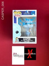Christina Ricci Devon Sawa autographed signed Casper Funko Pop #1848 JSA COA