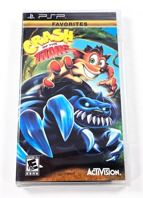 CRASH OF THE TITANS NEW SEALED 2007 Authentic Sony PSP US Version