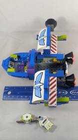 LEGO Toy Story BUZZ'S STAR COMMAND SPACESHIP #7593 Minifigure no head INCOMPLETE