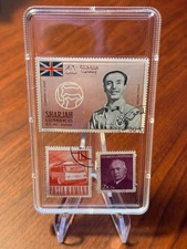 Extra Large Stamp Protector with Display Stand 90 x 60MM