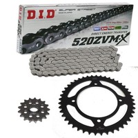 Kettensatz Yamaha XTZ660 91-95 Kette Did 520 ZVM-X 110 Offen 14/45