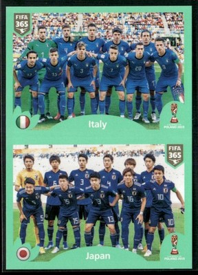 2019 Panini FIFA 365 Blue Back Italy/ Japan Italy/ Japan #412