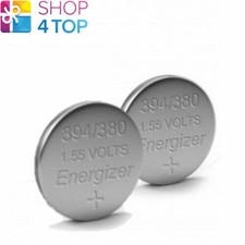 2 ENERGIZER 394 380 SR936SW BATTERIES SILVER 1.55V WATCH BATTERY EXP 2027 NEW