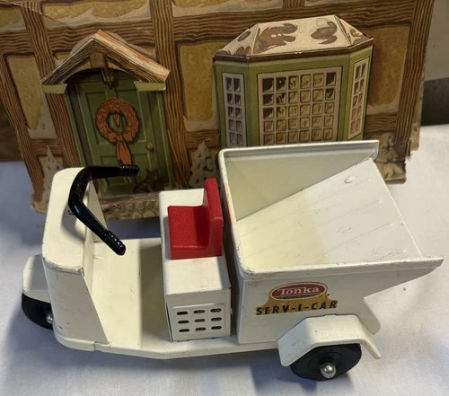 Vintage Tonka Ser-VI-Car Pressed Steel Toy Vehicle, 1962, No. 201, Original