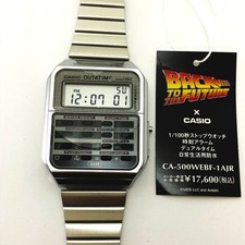 Brand-NEW! CASIO CA-500WEBF-1AJR Watch CLASSIC Back To The Future Collaboration