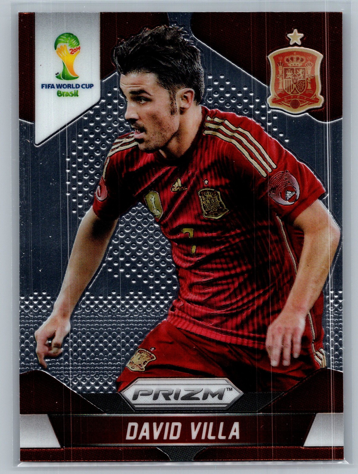 2014 Panini Prizm FIFA World Cup Brazil #178 David Villa