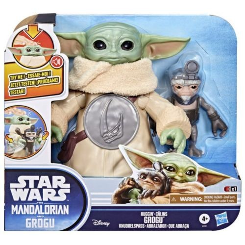 Hasbro HSBG25305L0 Star Wars The Mandalorian e Grogu: Grogu Abbracciatore e Anze