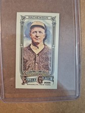Christy Mathewson 2025 Allen & Ginter #7 Brooklyn Back Mini /25 🔥