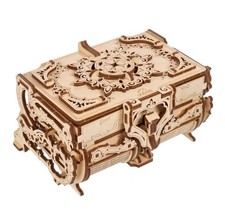UGEARS Antique Box, Model Kit, 3D Puzzle
