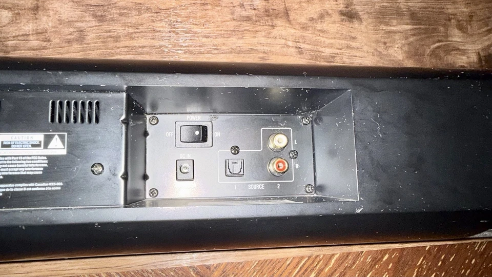 Energy Power Bar One All In One Soundbar w/ Built In Subs | No Power Cord |As Is - Image 2 of 4